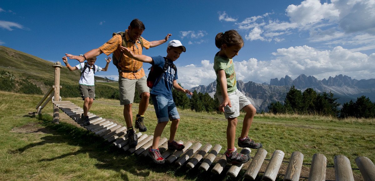 Qui da noi la vostra vacanza in famiglia nelle Dolomiti diventa un’esperienza indimenticabile