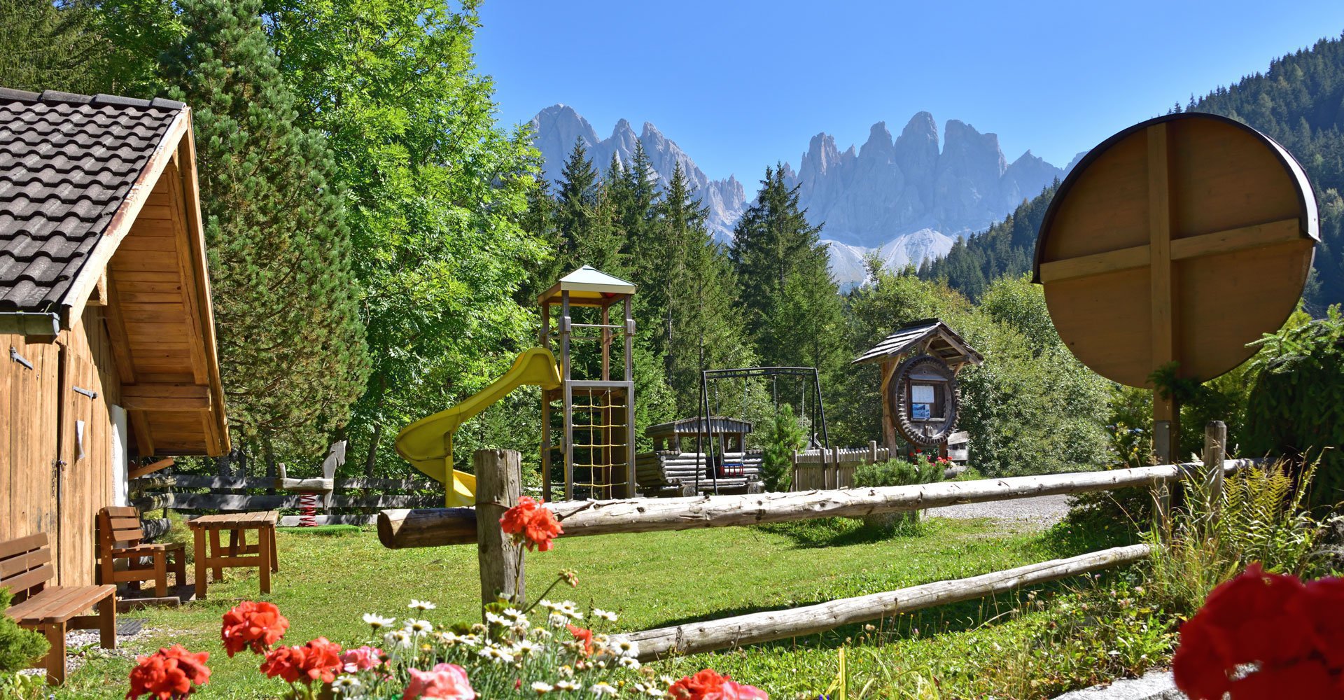 Spielplatz in Villnöss